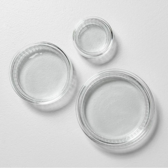 Hearth & Hand - Glass Storage Dish with Lid Size Large - Picture 3 of 3